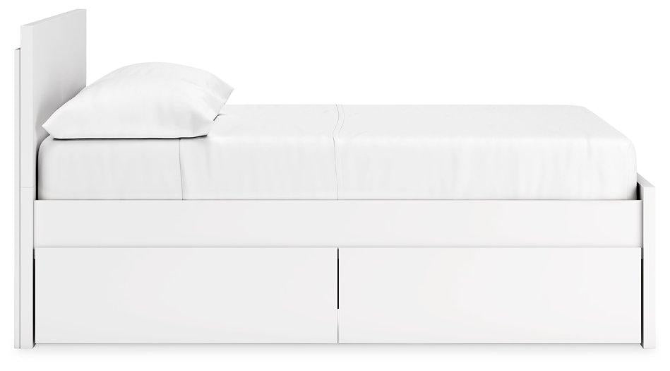 Onita Panel Bed with 1 Side Storage - Zara Furniture (Kissimmee,FL)