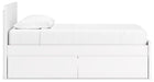 Onita Panel Bed with 1 Side Storage - Zara Furniture (Kissimmee,FL)