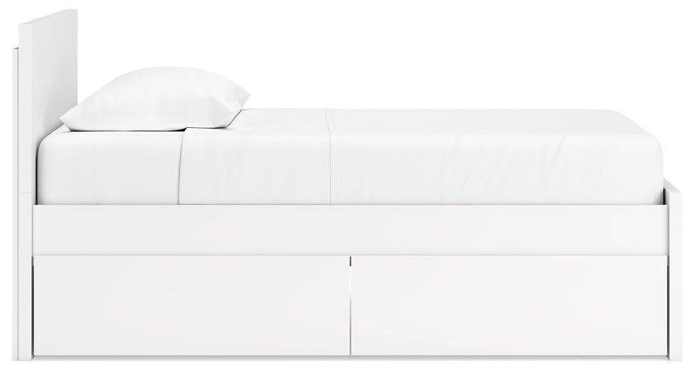 Onita Panel Bed with 1 Side Storage - Zara Furniture (Kissimmee,FL)