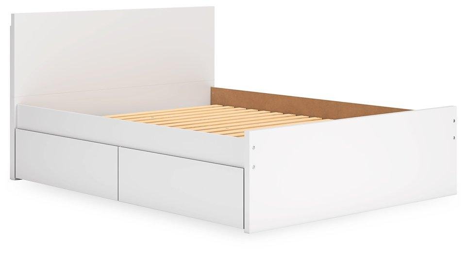 Onita Panel Bed with 1 Side Storage - Zara Furniture (Kissimmee,FL)