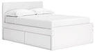 Onita Panel Bed with 1 Side Storage - Zara Furniture (Kissimmee,FL)