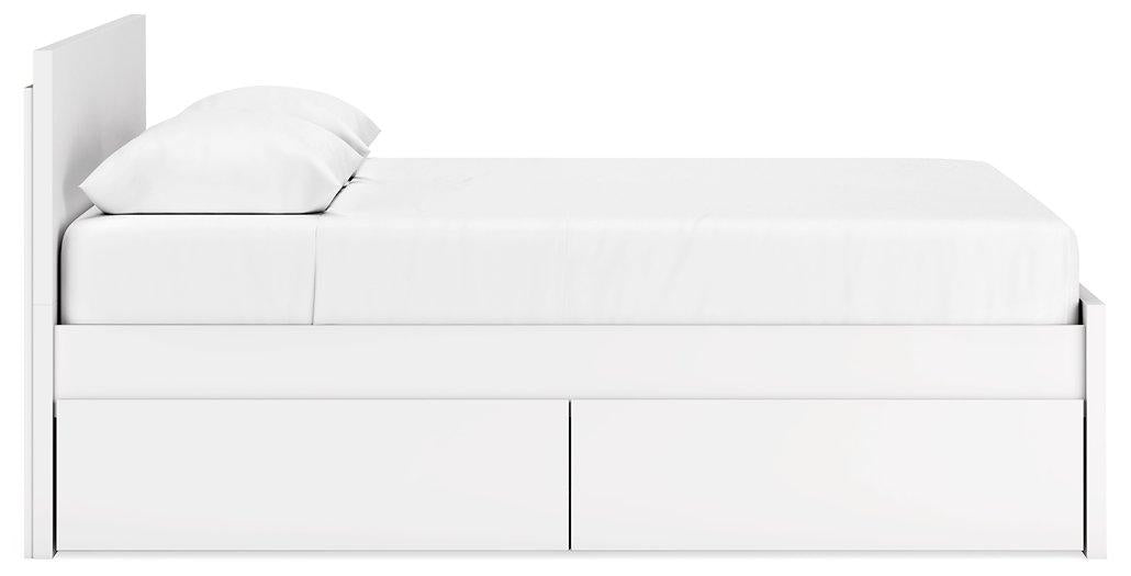 Onita Panel Bed with 1 Side Storage - Zara Furniture (Kissimmee,FL)
