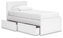 Onita Panel Bed with 1 Side Storage - Zara Furniture (Kissimmee,FL)