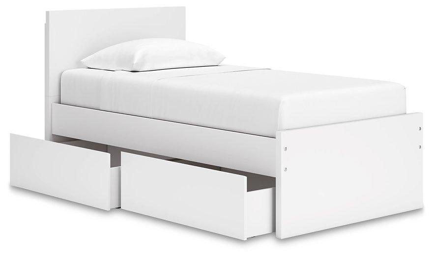 Onita Panel Bed with 1 Side Storage - Zara Furniture (Kissimmee,FL)