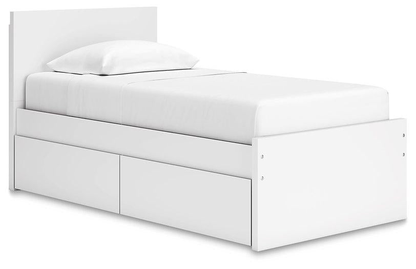 Onita Panel Bed with 1 Side Storage - Zara Furniture (Kissimmee,FL)