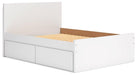 Onita Panel Bed with 1 Side Storage - Zara Furniture (Kissimmee,FL)