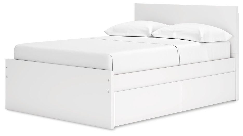 Onita Panel Bed with 2 Side Storage - Zara Furniture (Kissimmee,FL)