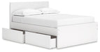 Onita Panel Bed with 2 Side Storage - Zara Furniture (Kissimmee,FL)