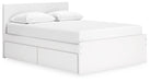Onita Panel Bed with 2 Side Storage - Zara Furniture (Kissimmee,FL)