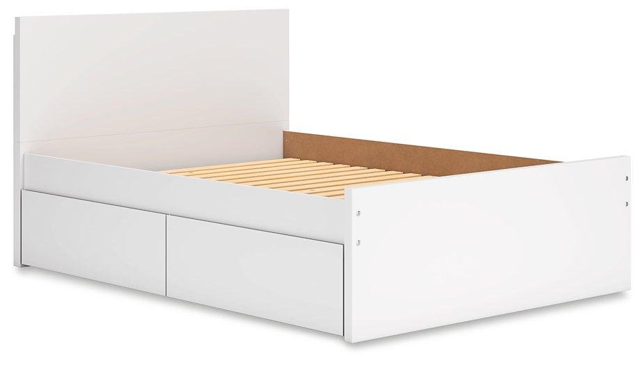 Onita Panel Bed with 2 Side Storage - Zara Furniture (Kissimmee,FL)