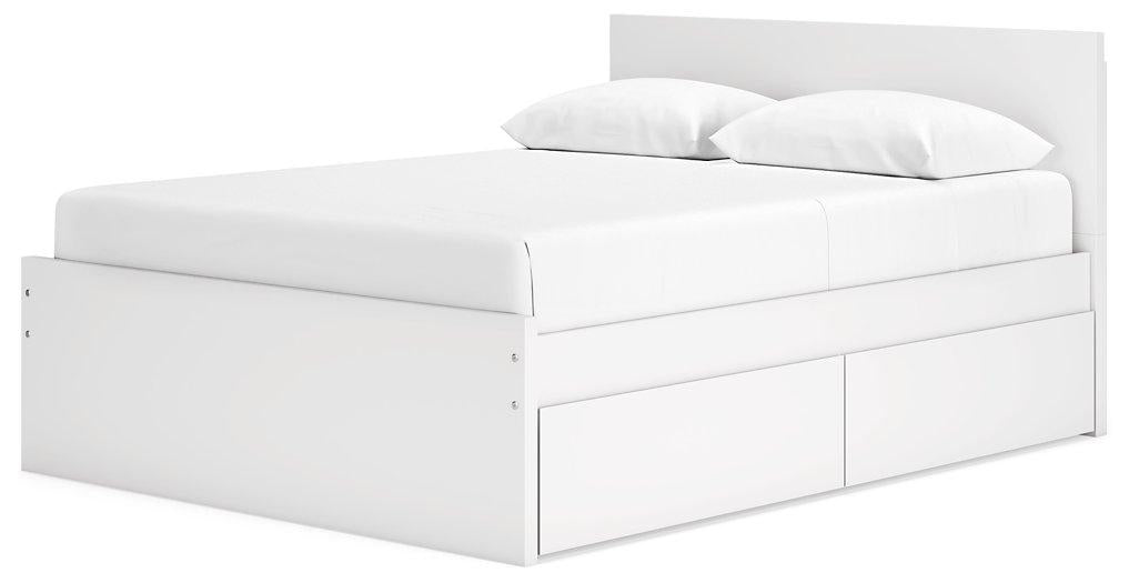 Onita Panel Bed with 2 Side Storage - Zara Furniture (Kissimmee,FL)