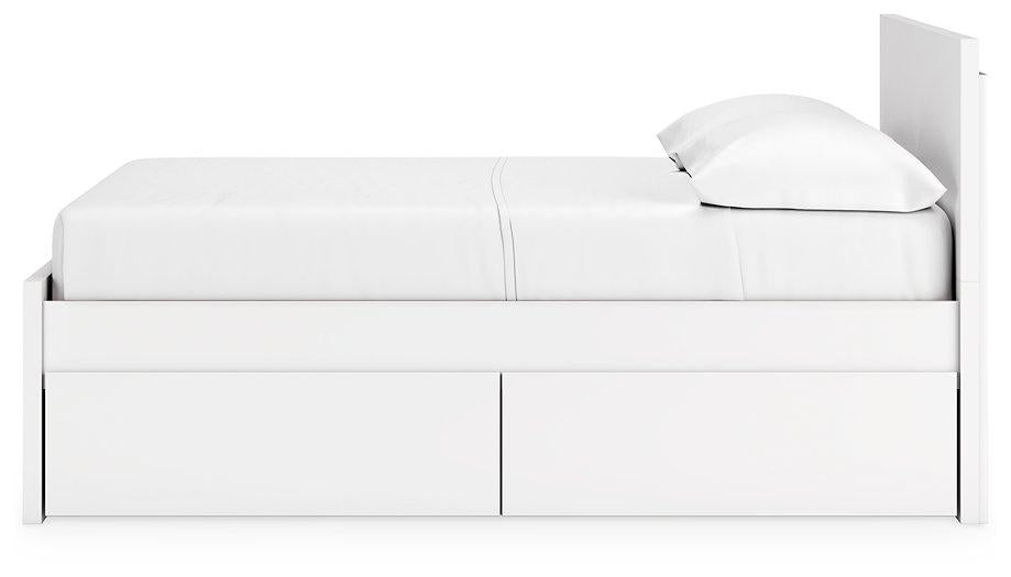 Onita Panel Bed with 2 Side Storage - Zara Furniture (Kissimmee,FL)