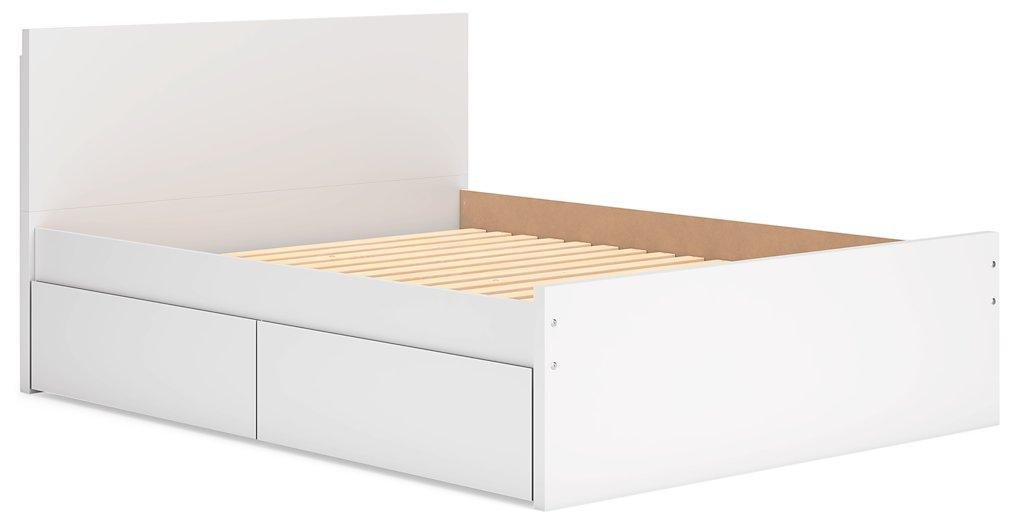 Onita Panel Bed with 2 Side Storage - Zara Furniture (Kissimmee,FL)