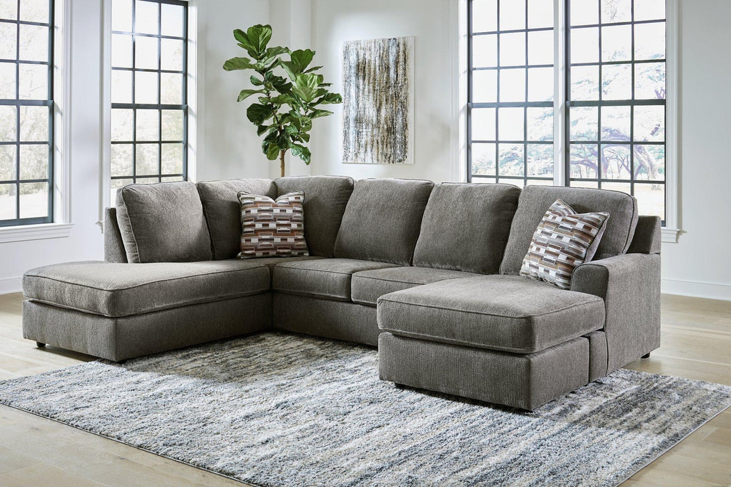 O'Phannon 2 - Piece Sectional with Chaise - Zara Furniture (Kissimmee,FL)