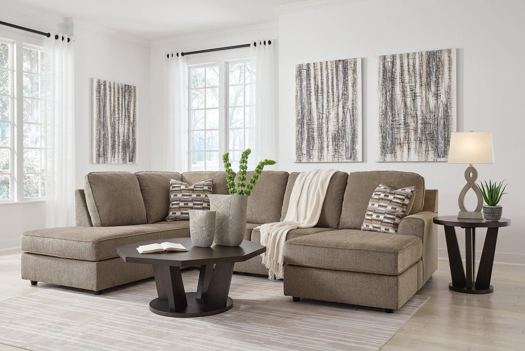 O'Phannon 2 - Piece Sectional with Chaise - Zara Furniture (Kissimmee,FL)