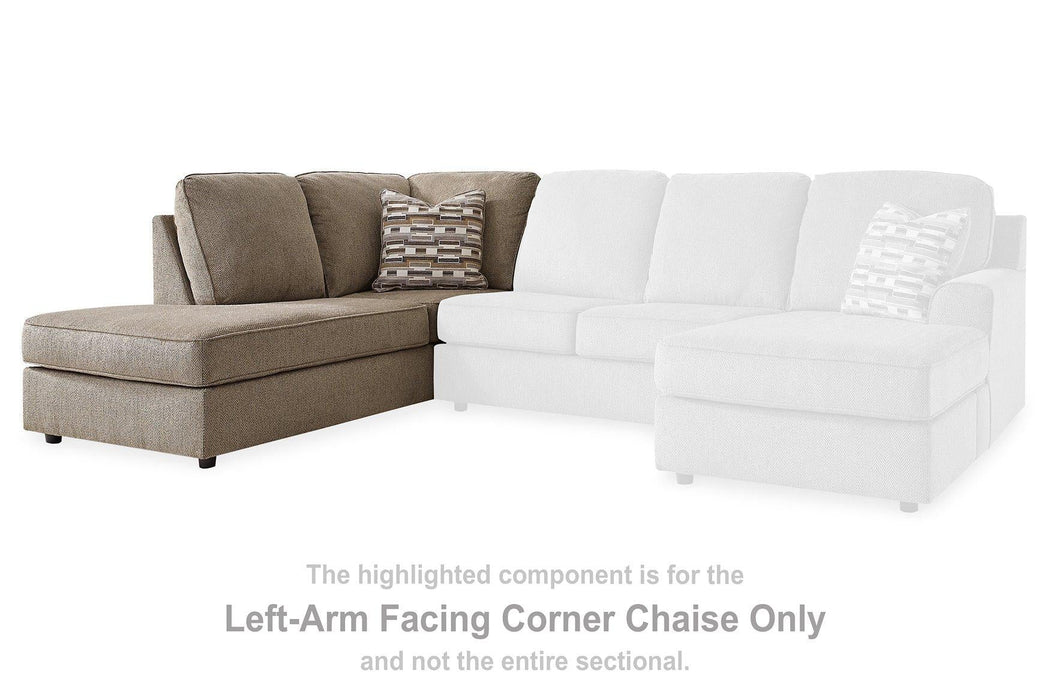 O'Phannon 2 - Piece Sectional with Chaise - Zara Furniture (Kissimmee,FL)
