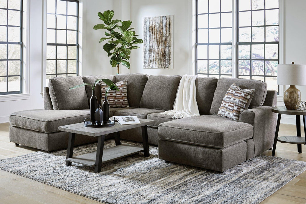 O'Phannon 2 - Piece Sectional with Chaise - Zara Furniture (Kissimmee,FL)