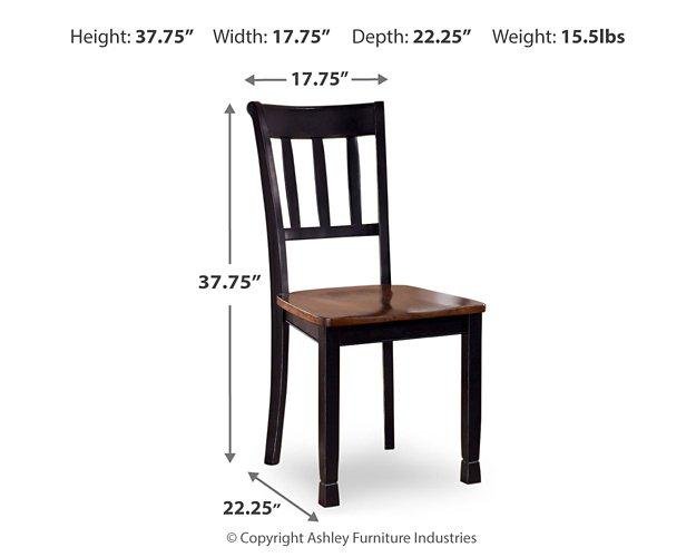 Owingsville Dining Chair Set - Zara Furniture (Kissimmee,FL)