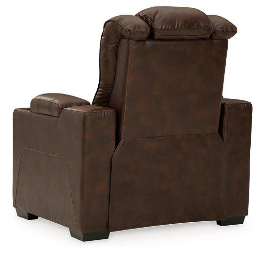 Owner's Box Power Recliner - Zara Furniture (Kissimmee,FL)