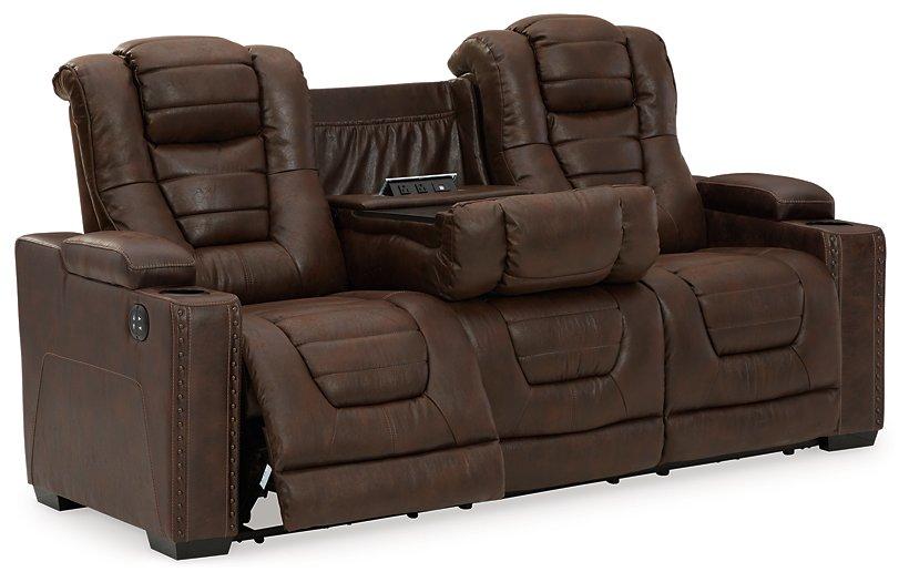 Owner's Box Power Reclining Sofa - Zara Furniture (Kissimmee,FL)