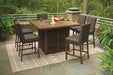Paradise Trail Outdoor Bar Table Set - Zara Furniture (Kissimmee,FL)