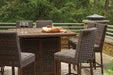 Paradise Trail Outdoor Bar Table Set - Zara Furniture (Kissimmee,FL)