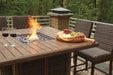 Paradise Trail Outdoor Bar Table Set - Zara Furniture (Kissimmee,FL)