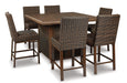 Paradise Trail Outdoor Bar Table Set - Zara Furniture (Kissimmee,FL)