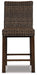 Paradise Trail Outdoor Counter Height Dining Table with 4 Barstools - Zara Furniture (Kissimmee,FL)