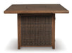 Paradise Trail Outdoor Counter Height Dining Table with 4 Barstools - Zara Furniture (Kissimmee,FL)