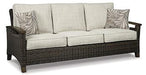 Paradise Trail Outdoor Sofa, Lounge Chairs and Fire Pit Table - Zara Furniture (Kissimmee,FL)