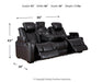Party Time Power Reclining Sofa - Zara Furniture (Kissimmee,FL)