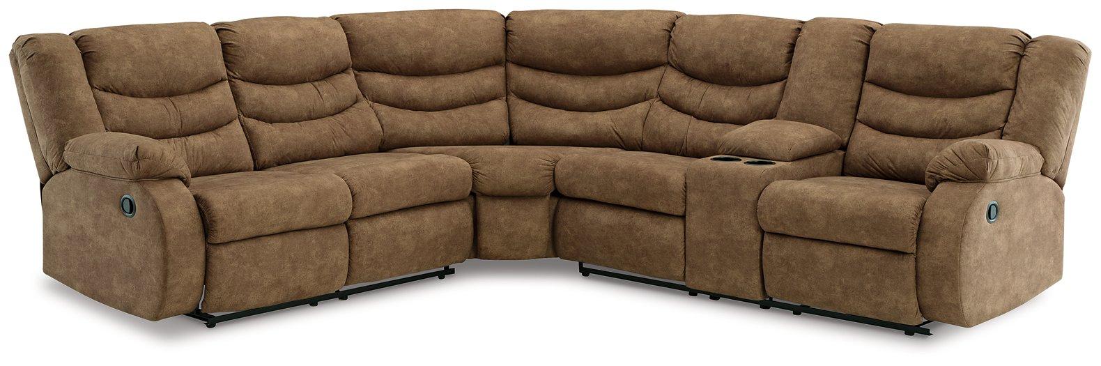 Partymate 2 - Piece Reclining Sectional - Zara Furniture (Kissimmee,FL)
