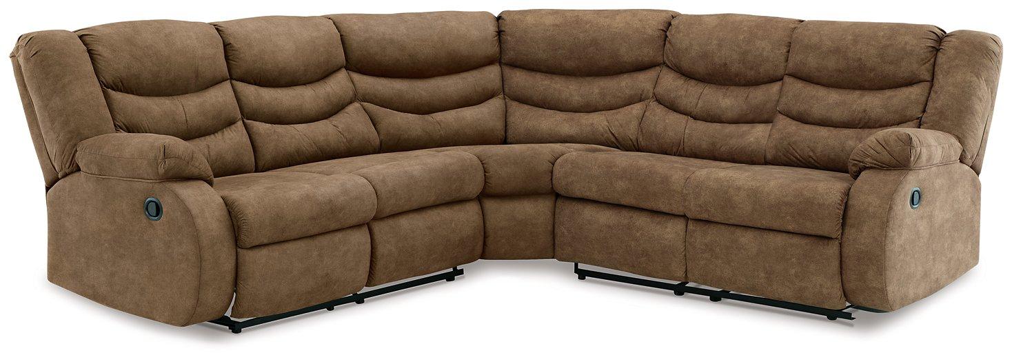Partymate 2 - Piece Reclining Sectional - Zara Furniture (Kissimmee,FL)