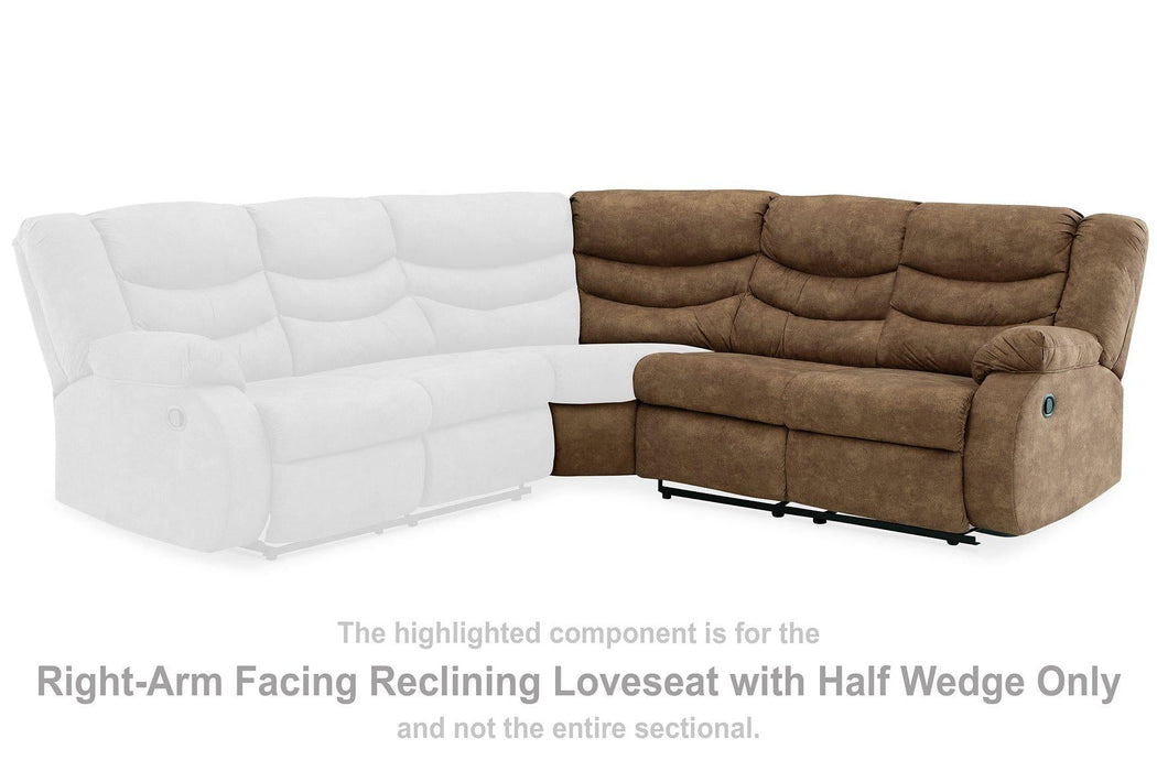 Partymate 2 - Piece Reclining Sectional - Zara Furniture (Kissimmee,FL)