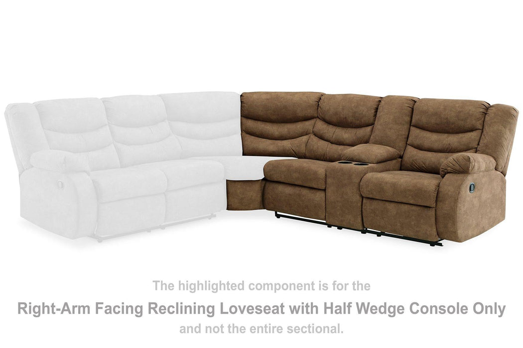 Partymate 2 - Piece Reclining Sectional - Zara Furniture (Kissimmee,FL)