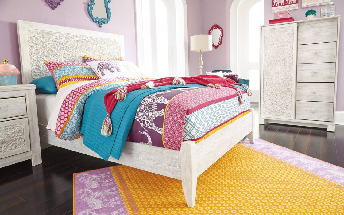 Paxberry Bed - Zara Furniture (Kissimmee,FL)