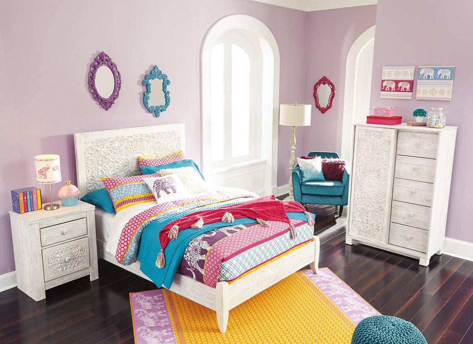 Paxberry Bed - Zara Furniture (Kissimmee,FL)