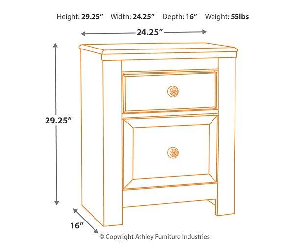 Paxberry Youth Nightstand - Zara Furniture (Kissimmee,FL)