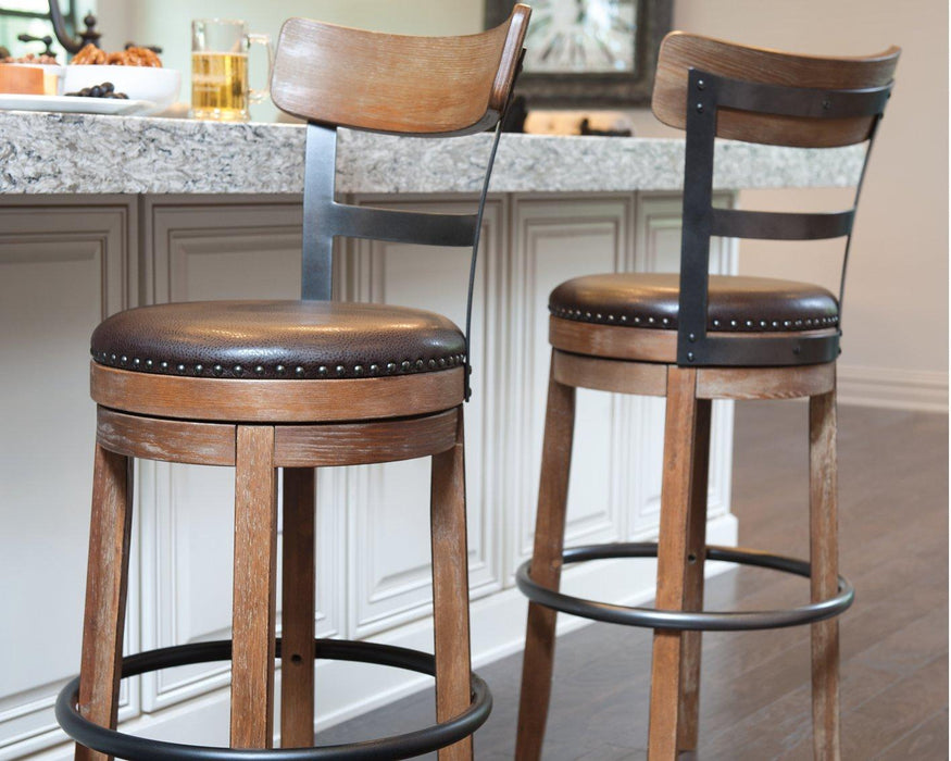Pinnadel Bar Height Bar Stool - Zara Furniture (Kissimmee,FL)