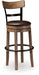 Pinnadel Bar Height Bar Stool - Zara Furniture (Kissimmee,FL)