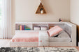 Piperton Bookcase Storage Bed - Zara Furniture (Kissimmee,FL)