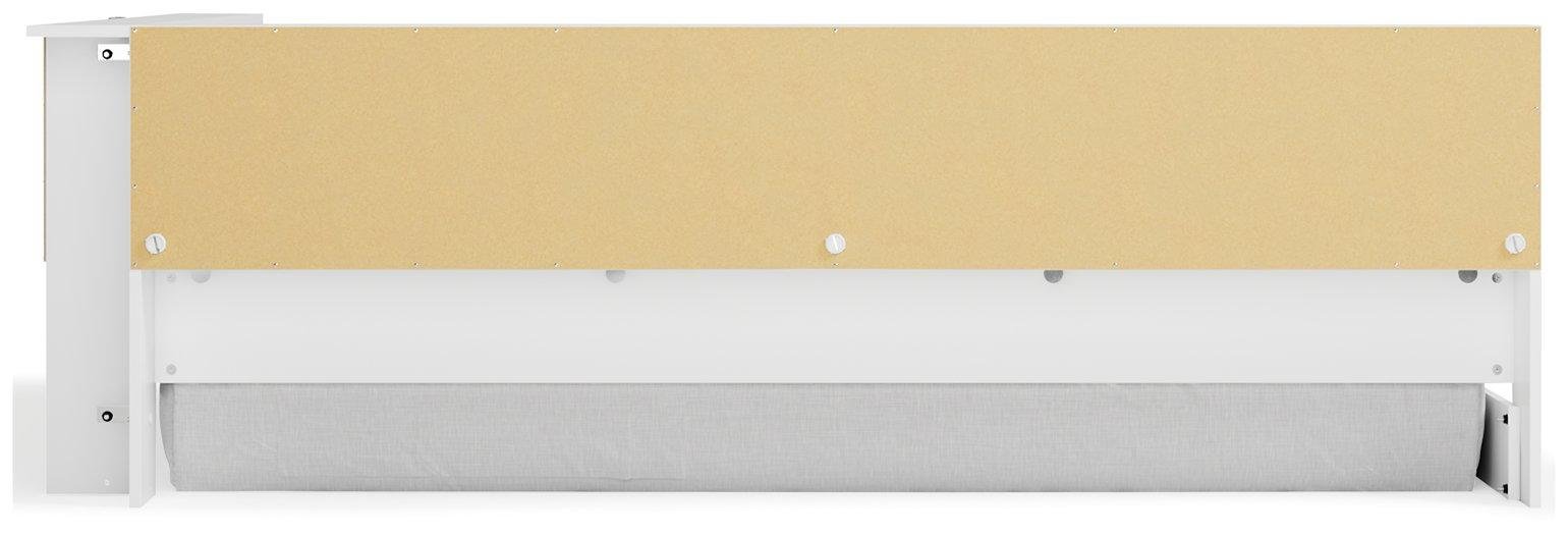 Piperton Bookcase Storage Bed - Zara Furniture (Kissimmee,FL)