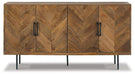 Prattville Accent Cabinet - Zara Furniture (Kissimmee,FL)