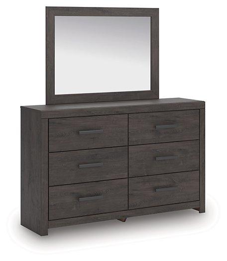 Prendonea Dresser and Mirror - Zara Furniture (Kissimmee,FL)