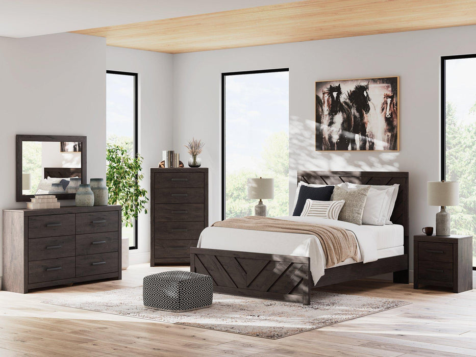 Prendonea Dresser and Mirror - Zara Furniture (Kissimmee,FL)