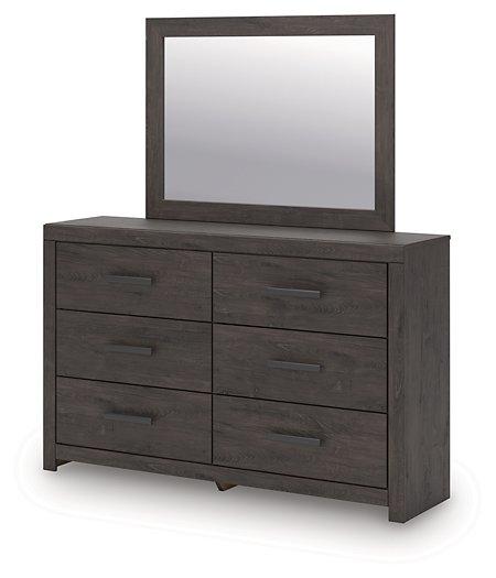Prendonea Dresser and Mirror - Zara Furniture (Kissimmee,FL)