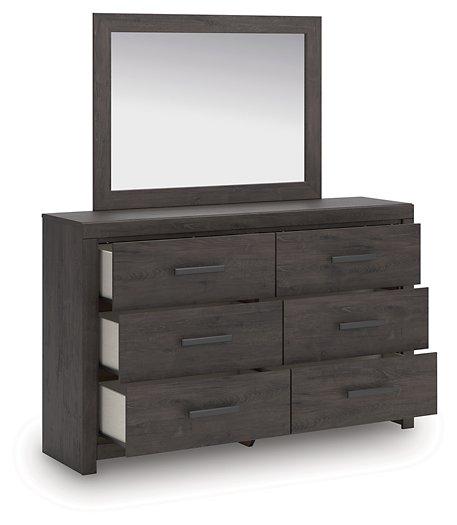 Prendonea Dresser and Mirror - Zara Furniture (Kissimmee,FL)