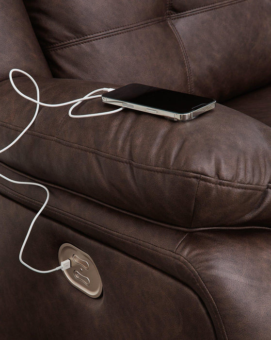 Punch Up Power Reclining Sectional Sofa - Zara Furniture (Kissimmee,FL)