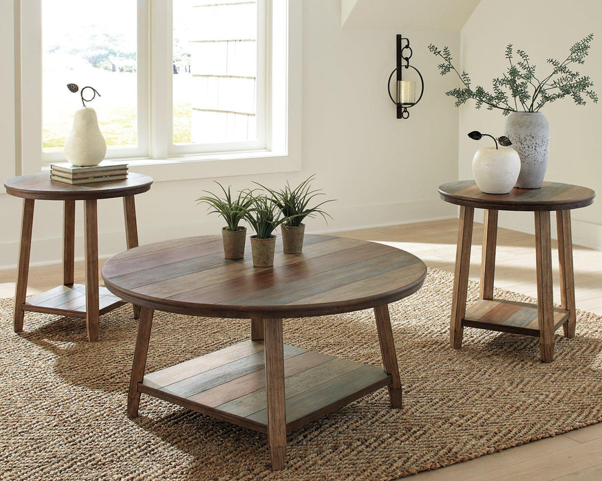 Raebecki Table (Set of 3) - Zara Furniture (Kissimmee,FL)